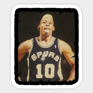 Spurs Worm Sticker